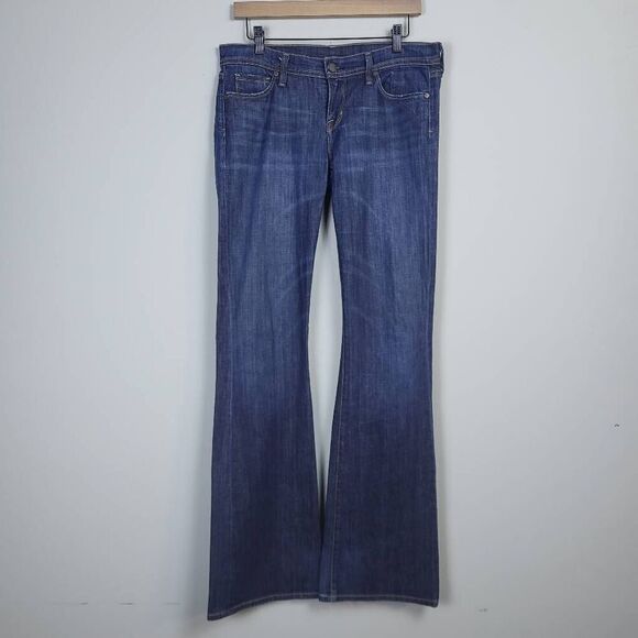 Citizens of Humanity Womens Low Waist Flare Leg Denim Jeans Size 29 Ingrid 002 - Picture 1 of 8